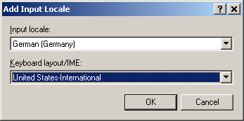 Add Input Locale